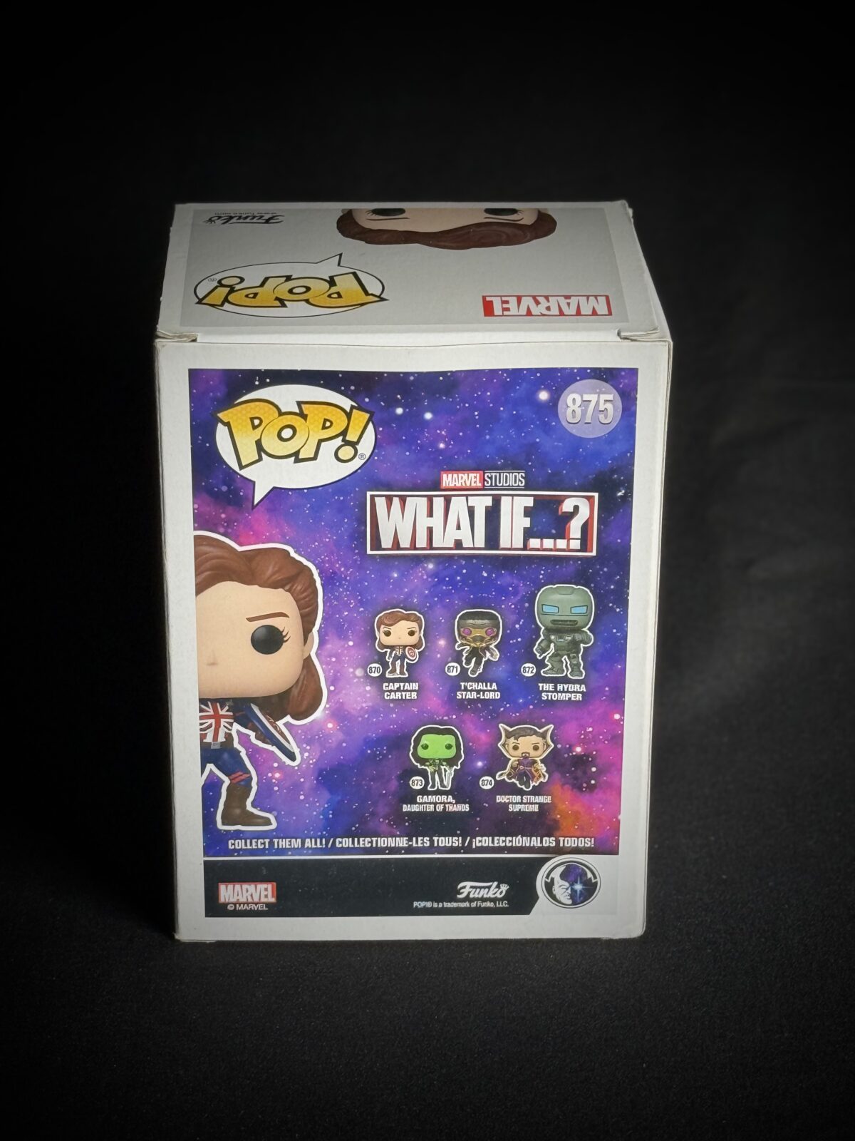 Funko Pop! Captain Carter #875 (Marvel What If…? – Special Edition) - Image 2