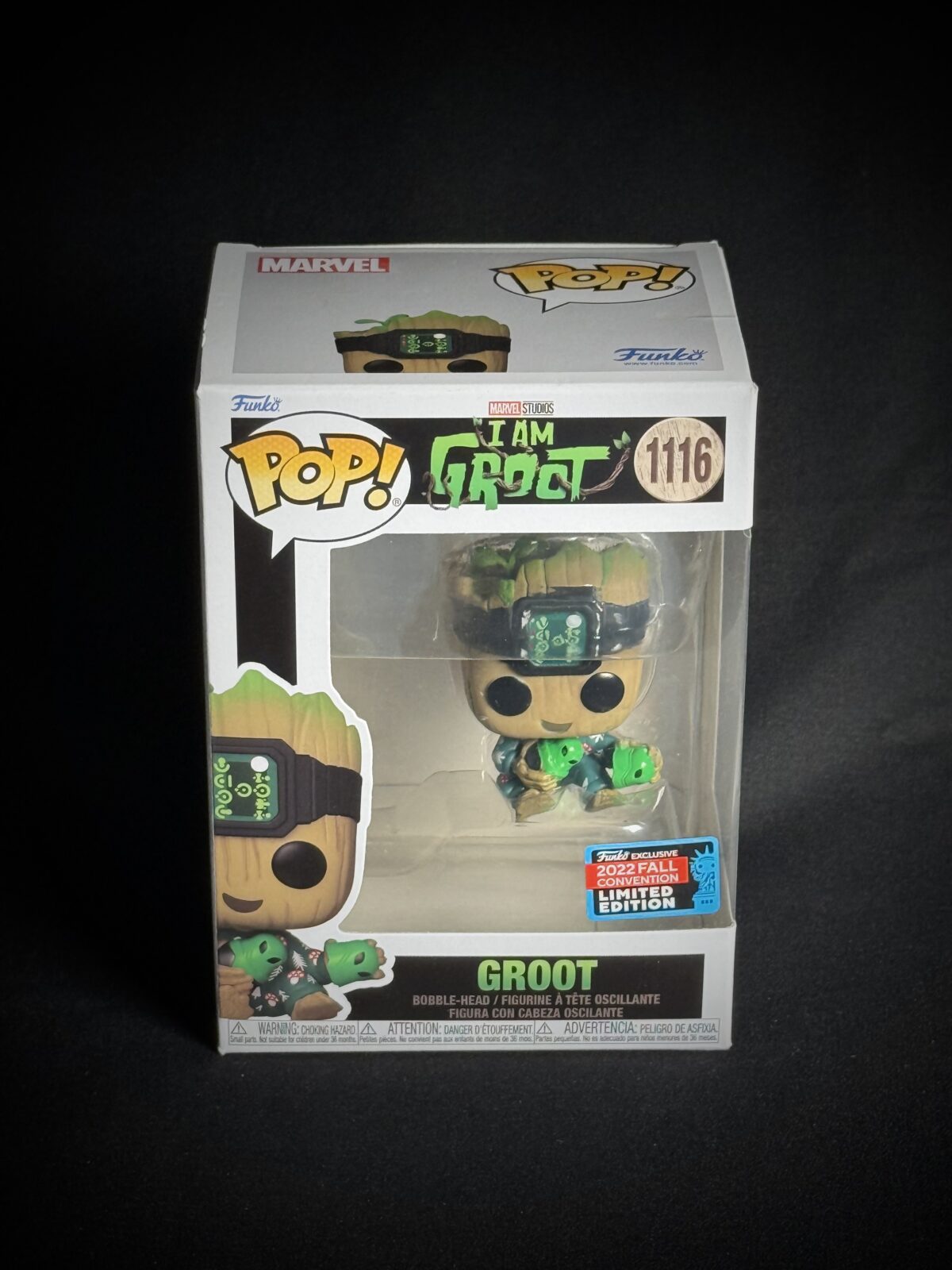 Funko Pop! Groot #1116 (I Am Groot – 2022 Fall Convention Limited Edition)