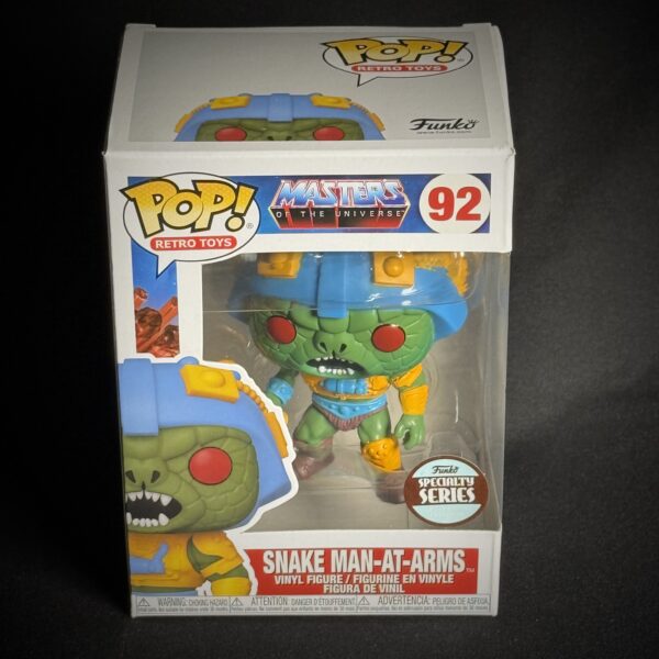 Funko Pop! Snake Man-At-Arms #92 (Masters of the Universe – Retro Toys Specialty Series)