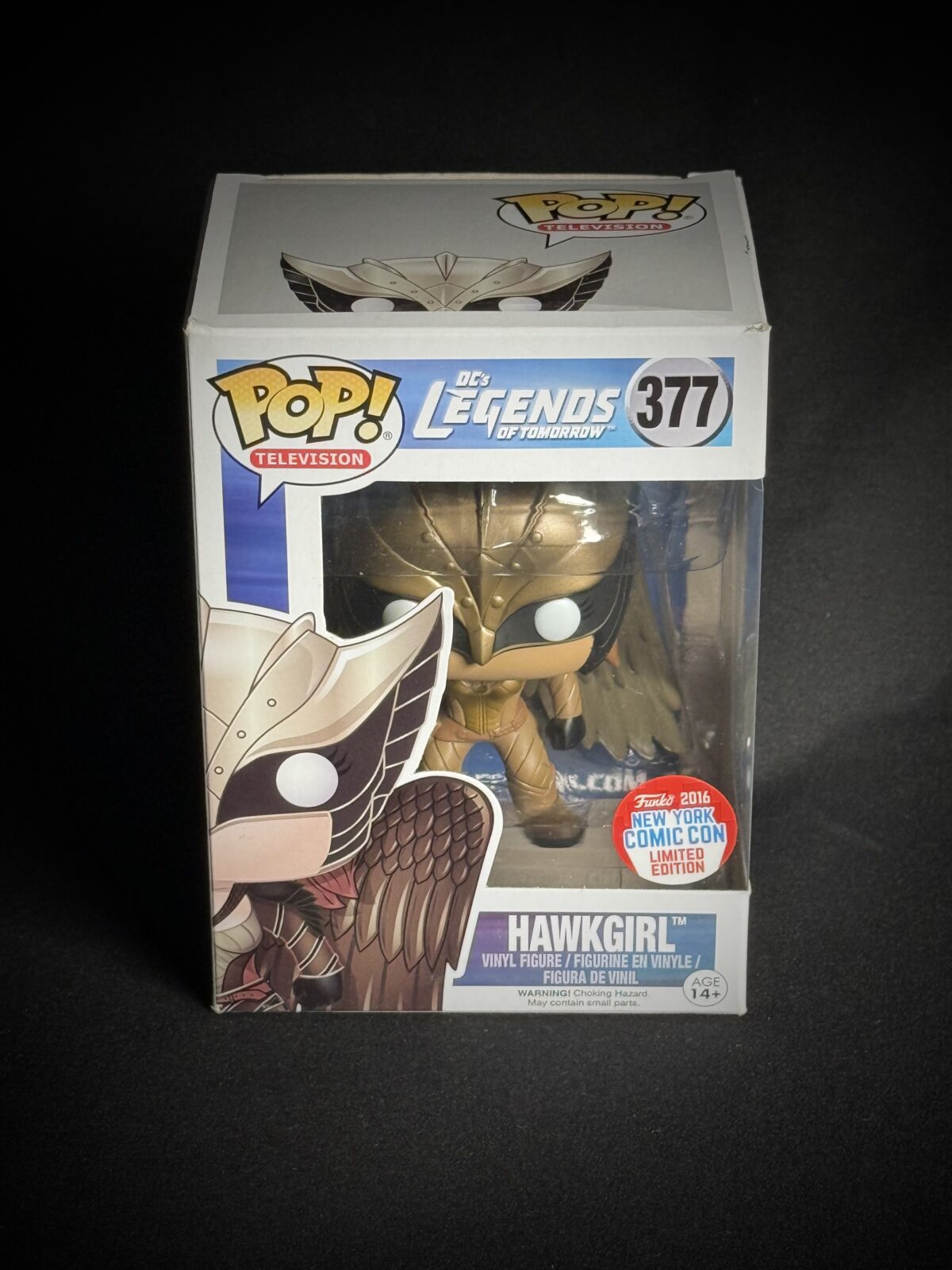 Funko Pop! Hawkgirl #377 (DC's Legends of Tomorrow – 2016 NYCC Limited Edition)