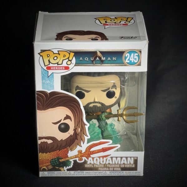 Funko Pop! Aquaman #245 (Aquaman Movie, DC Heroes)