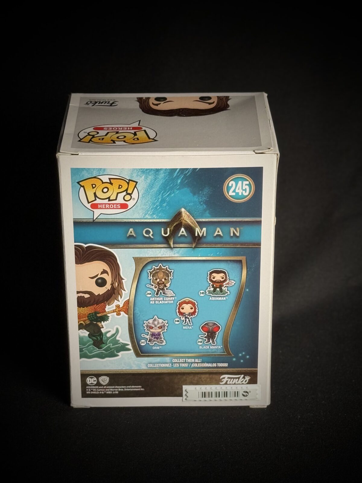 Funko Pop! Aquaman #245 (Aquaman Movie, DC Heroes) - Image 2