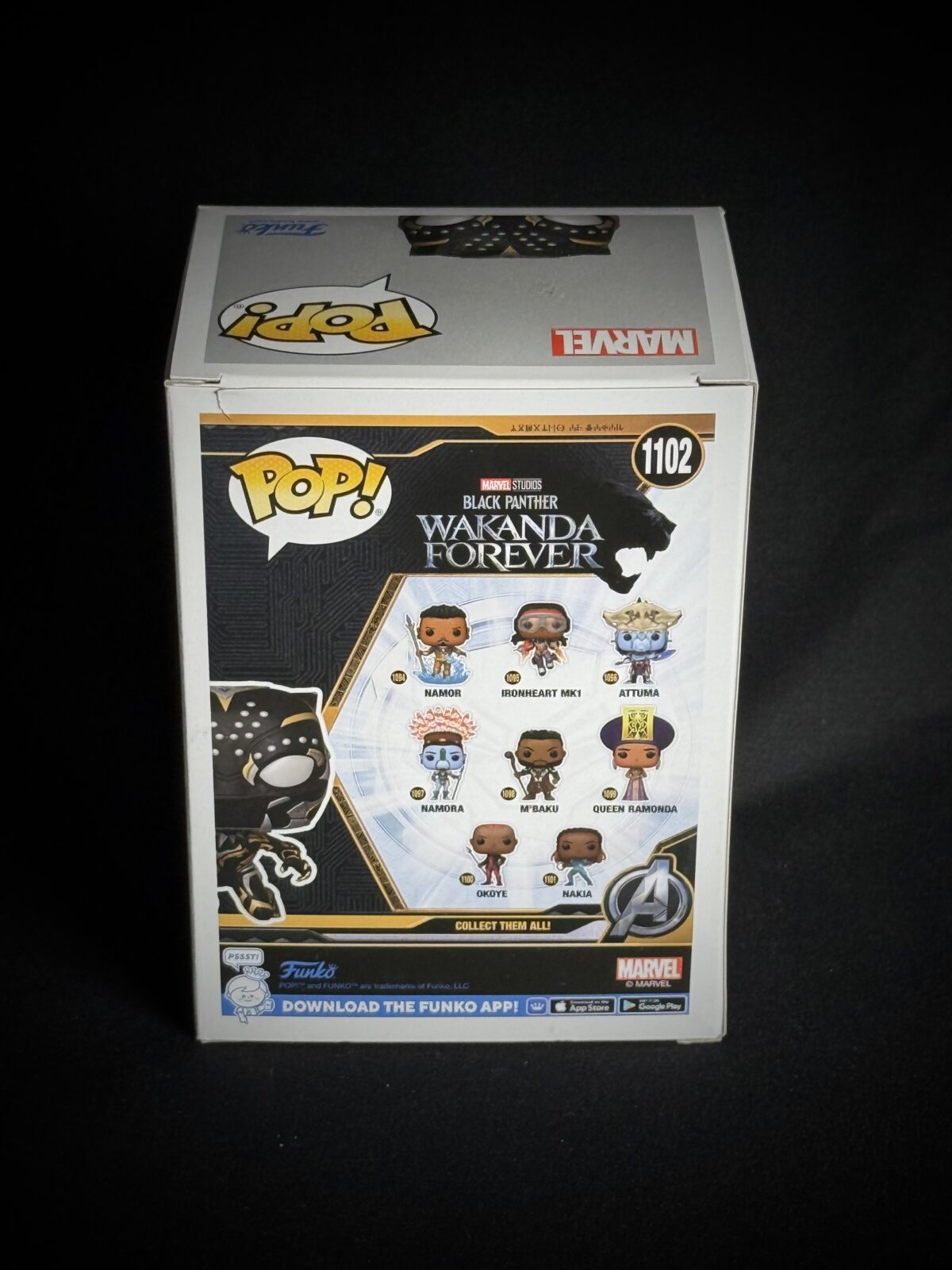 Funko Pop! Marvel Black Panther Wakanda Forever #1102 - Image 2
