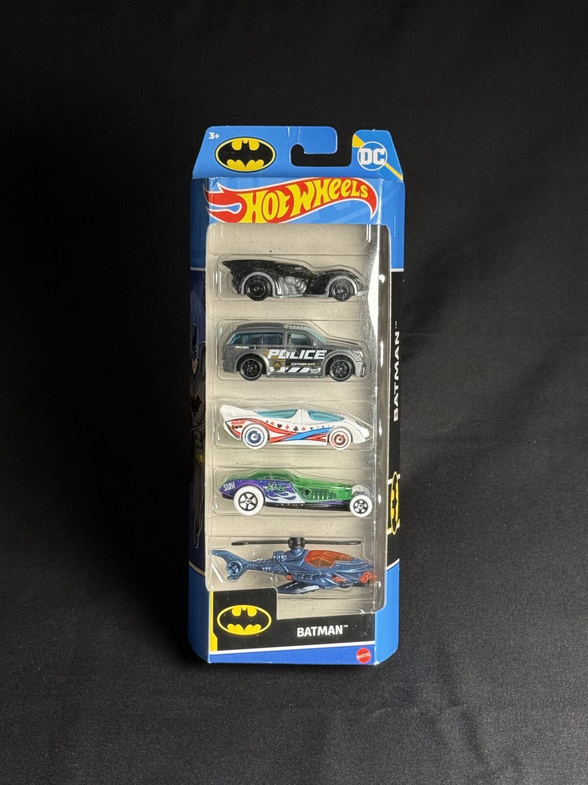 Hot Wheels Batman 5-Car Set (DC Comics)