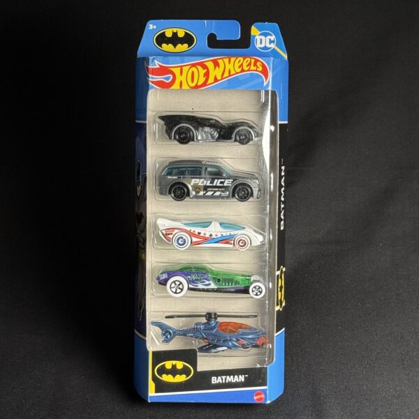 Hot Wheels Batman 5-Car Set (DC Comics)