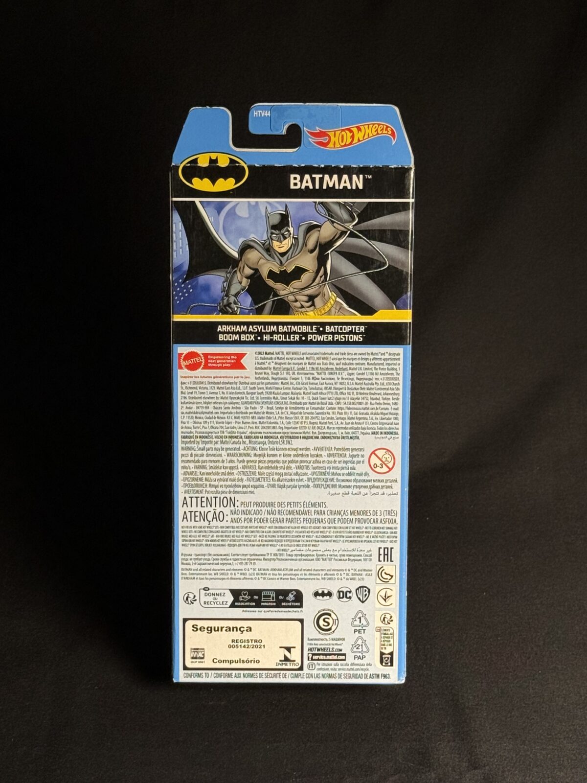 Hot Wheels Batman 5-Car Set (DC Comics) - Image 2