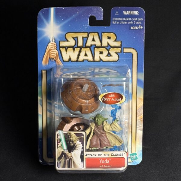 Star Wars Attack of the Clones Yoda (Jedi Master) – Hasbro Action Figure