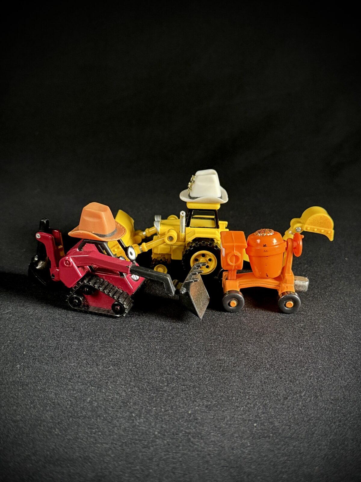 Bob the Builder Diecast Cowboy Lot (Sheriff Scoop, Cowboy Travis, Dizzy) - Rare Set of 3 - Image 3