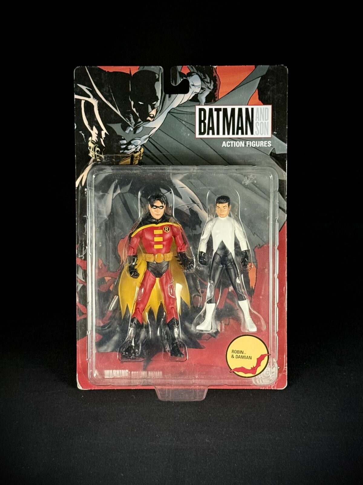Batman and Son: Robin & Damian Action Figures 2-Pack (DC Direct, 2007)