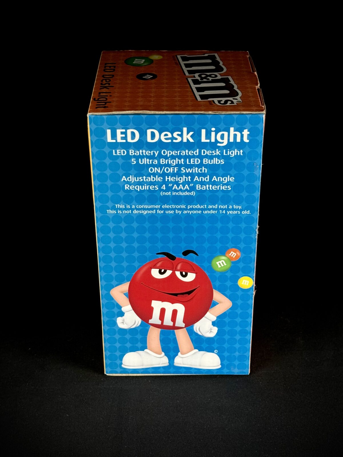 M&M’s Red Mascot LED Desk Light – Battery Operated, NIB - Image 3