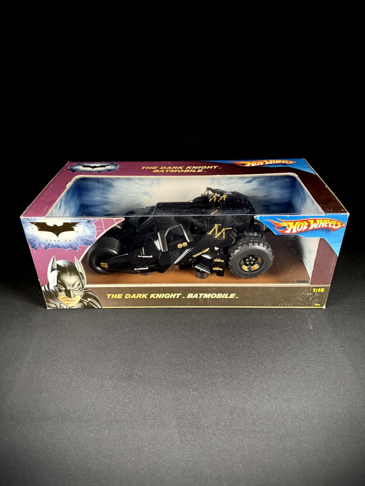 Hot Wheels 1:18 Batmobile (Tumbler) – The Dark Knight (2008) – NIB - Image 3