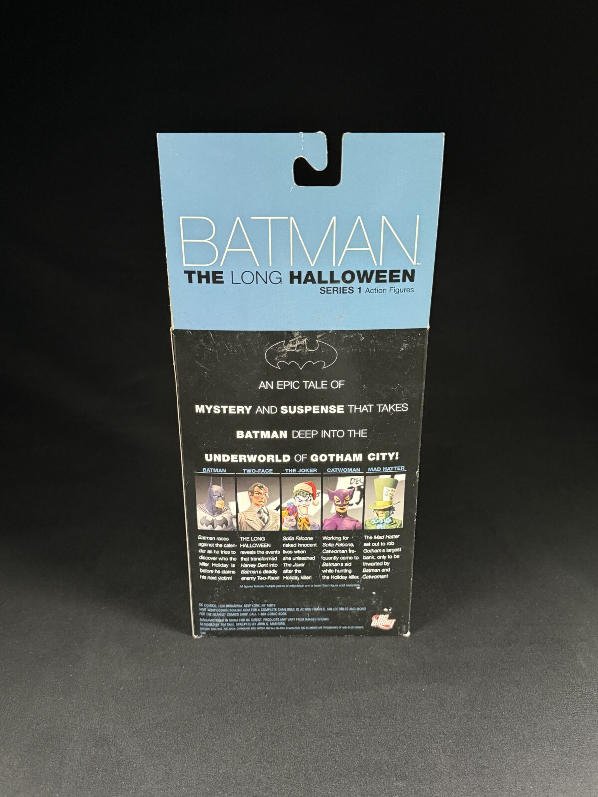 Batman: The Long Halloween Series 1 – Batman (DC Direct, 2005) – MOC - Image 2