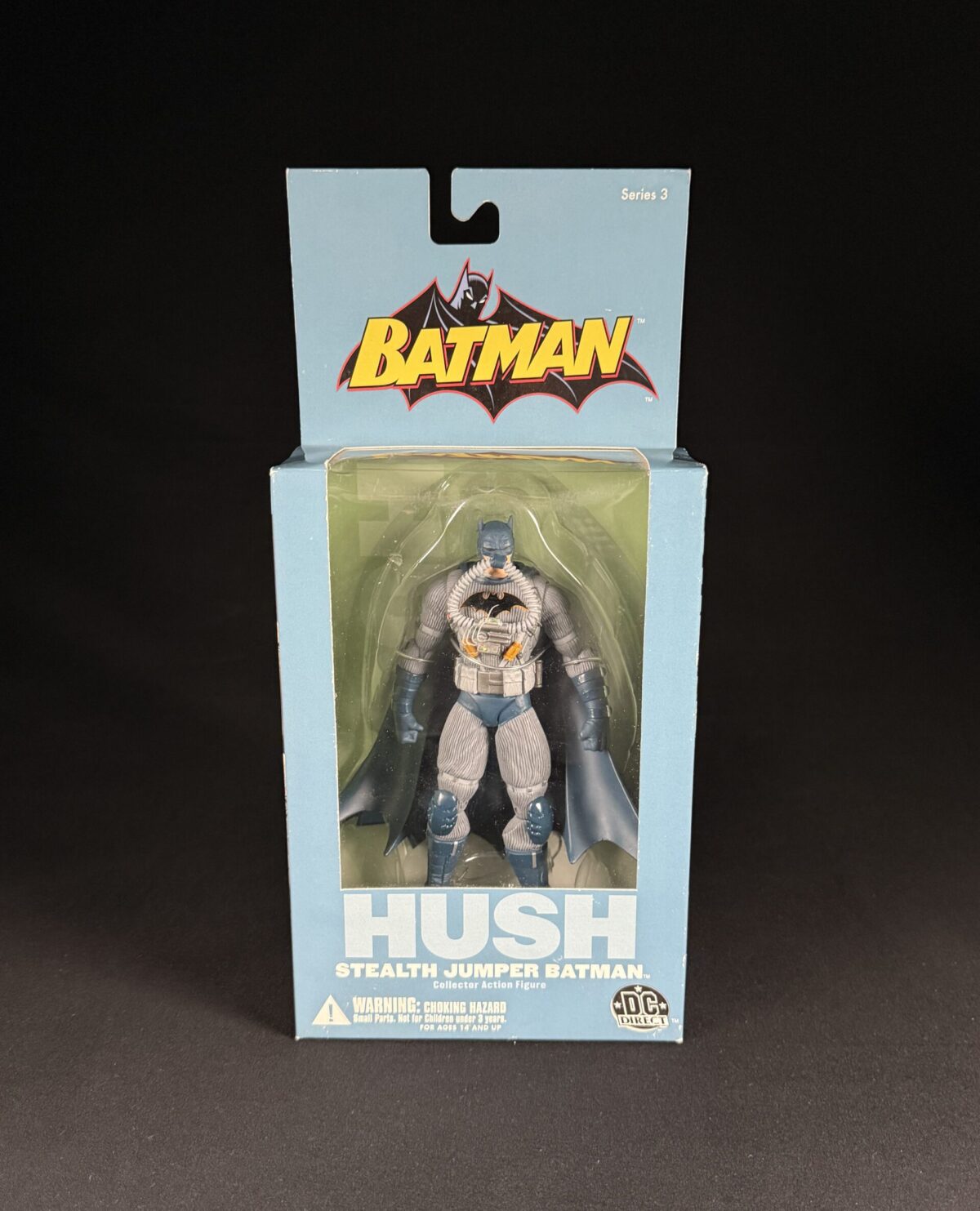 Batman: Hush Series 3 – Stealth Jumper Batman (DC Direct, 2005) – MOC