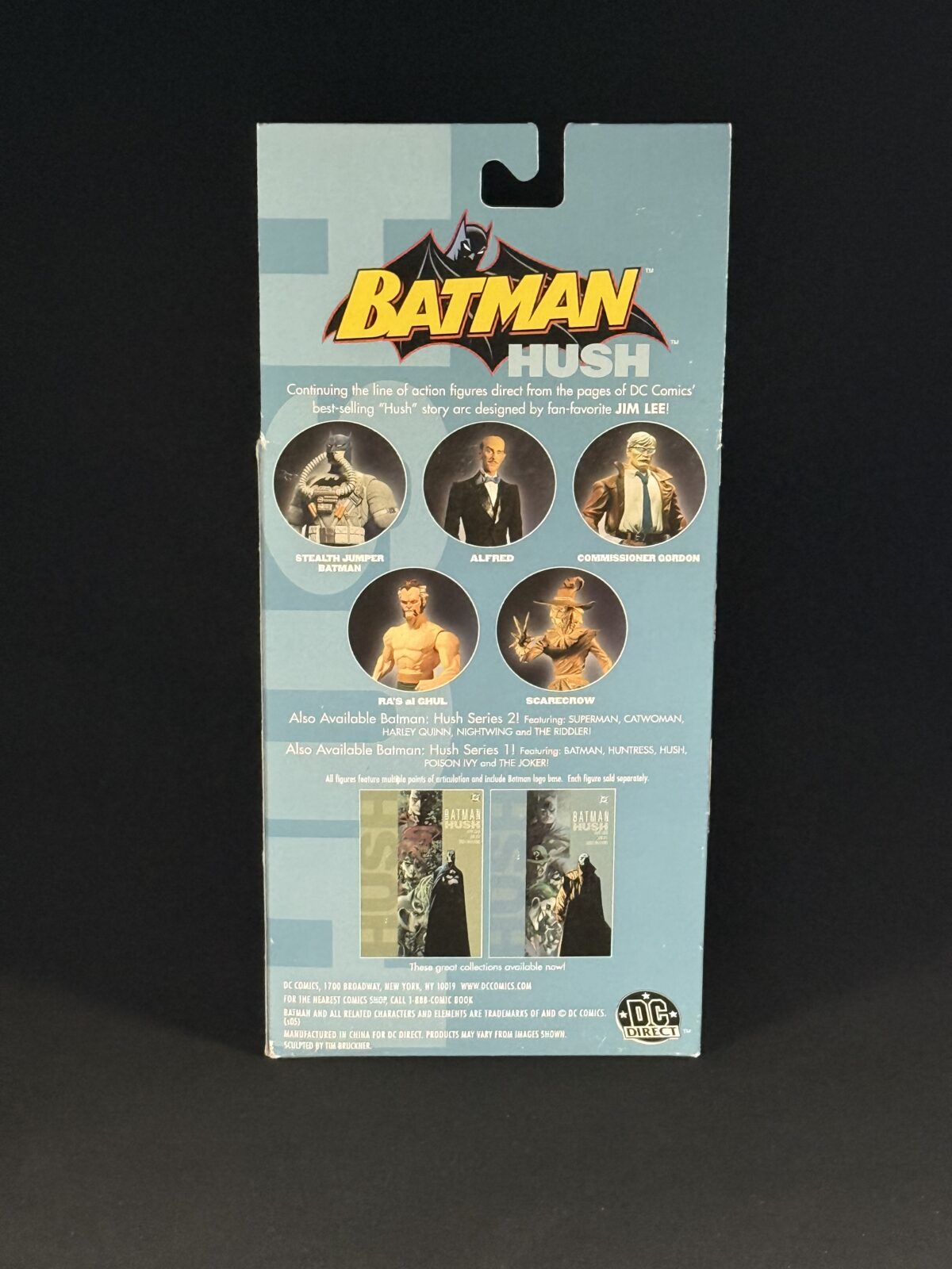 Batman: Hush Series 3 – Commissioner Gordon (DC Direct, 2005) – MOC - Image 2