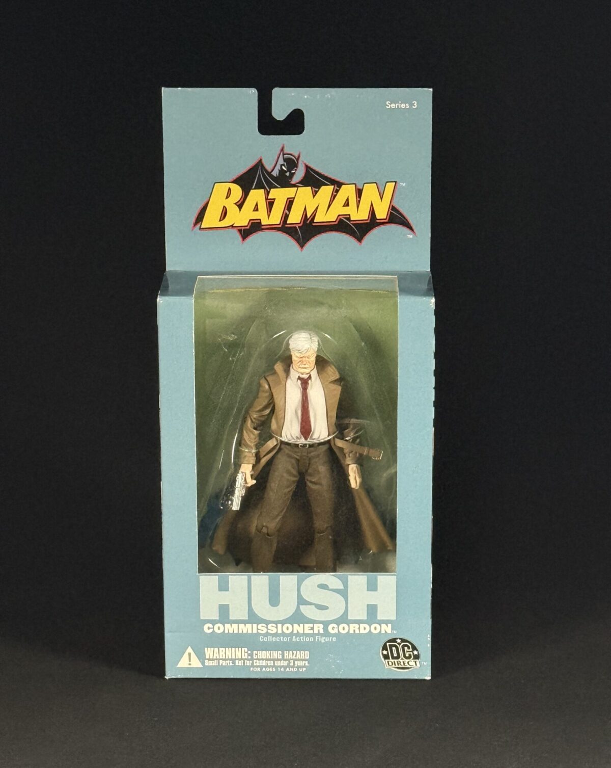 Batman: Hush Series 3 – Commissioner Gordon (DC Direct, 2005) – MOC