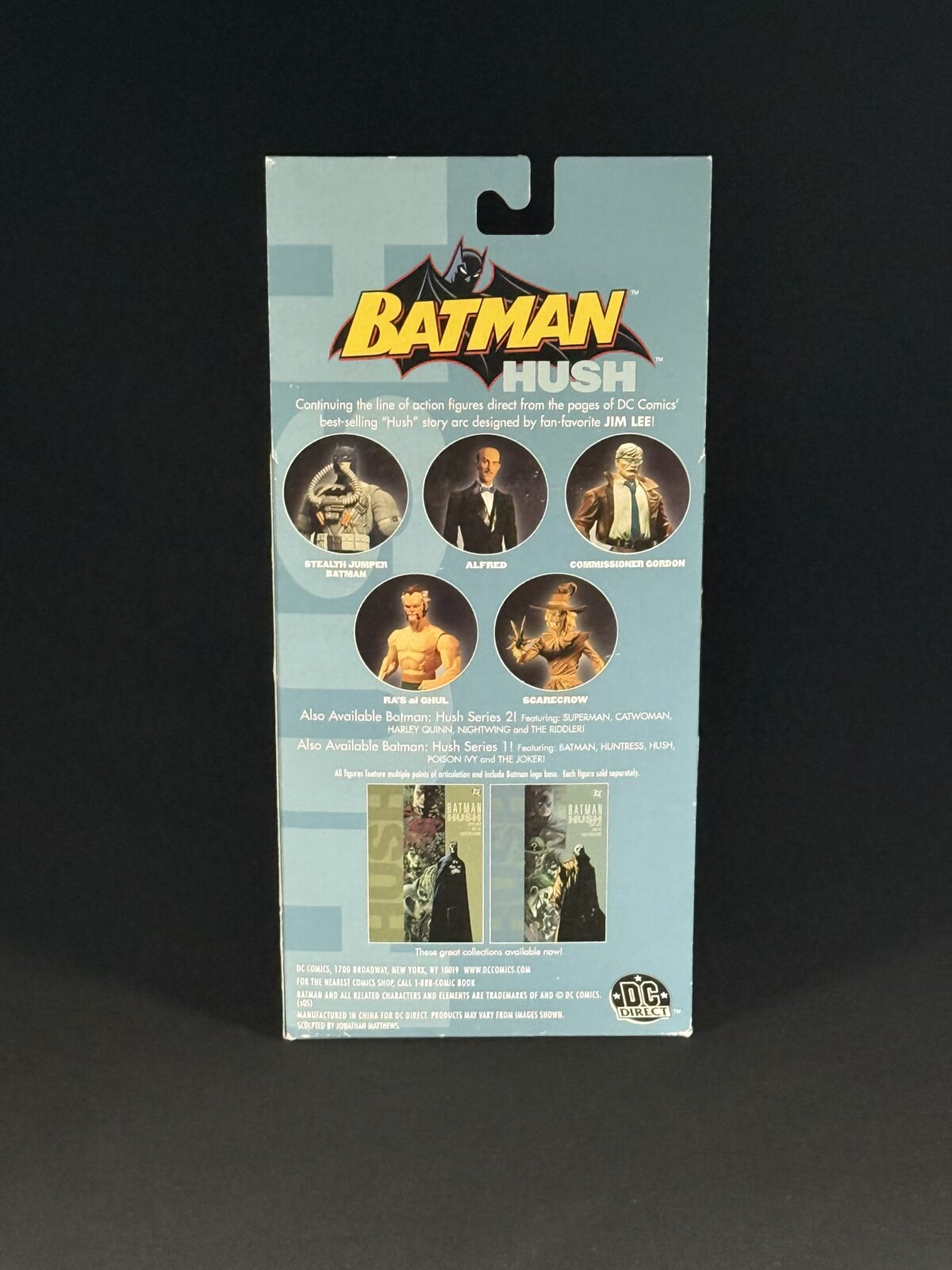 Batman: Hush Series 3 – Ra’s al Ghul (DC Direct, 2005) – MOC - Image 2