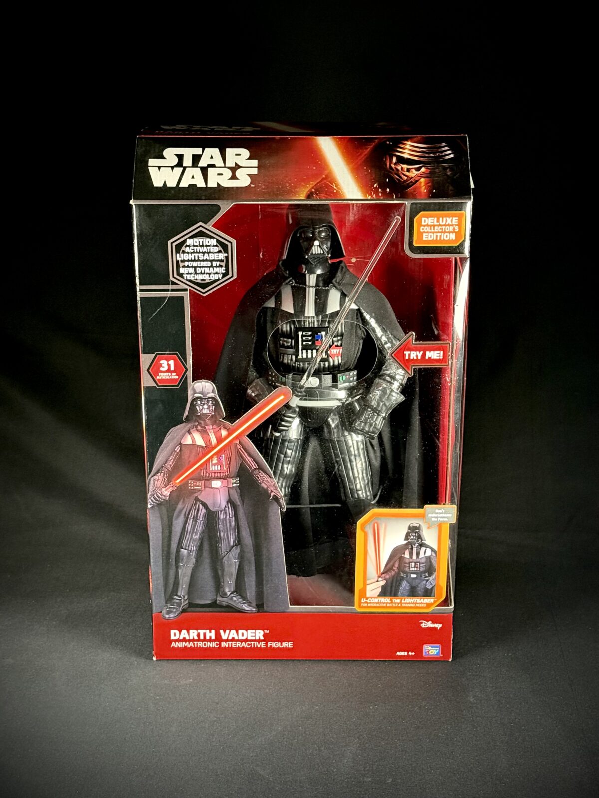 Star Wars Darth Vader Animatronic Interactive Figure (Deluxe Collector’s Edition)