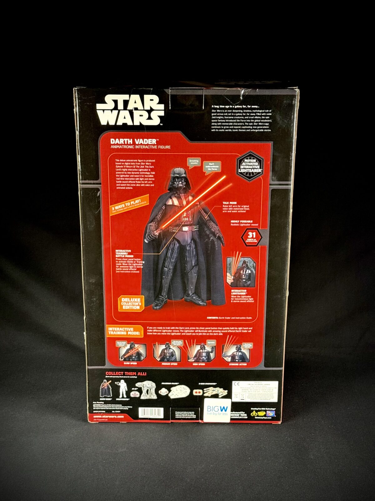 Star Wars Darth Vader Animatronic Interactive Figure (Deluxe Collector’s Edition) - Image 2