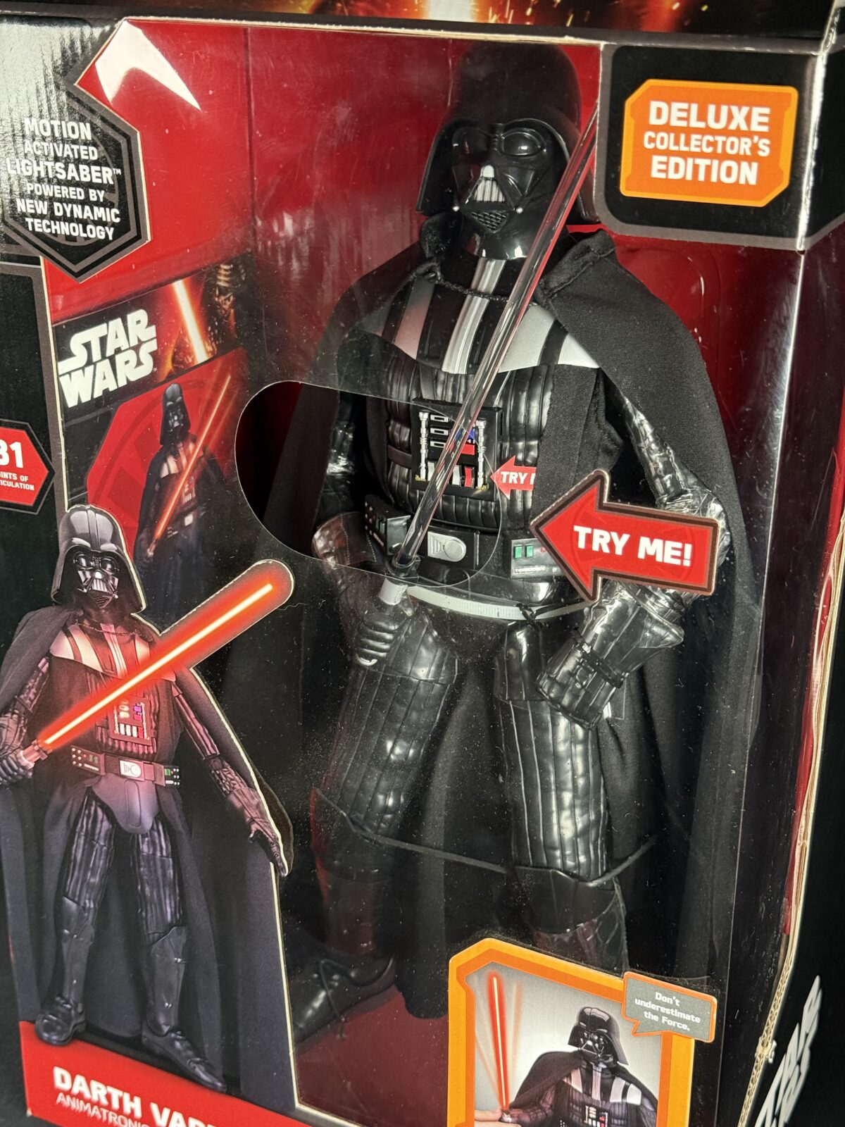 Star Wars Darth Vader Animatronic Interactive Figure (Deluxe Collector’s Edition) - Image 3