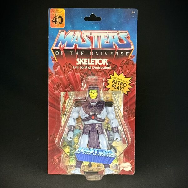 Masters of the Universe Origins Skeletor (40th Anniversary, Evil Lord of Destruction)