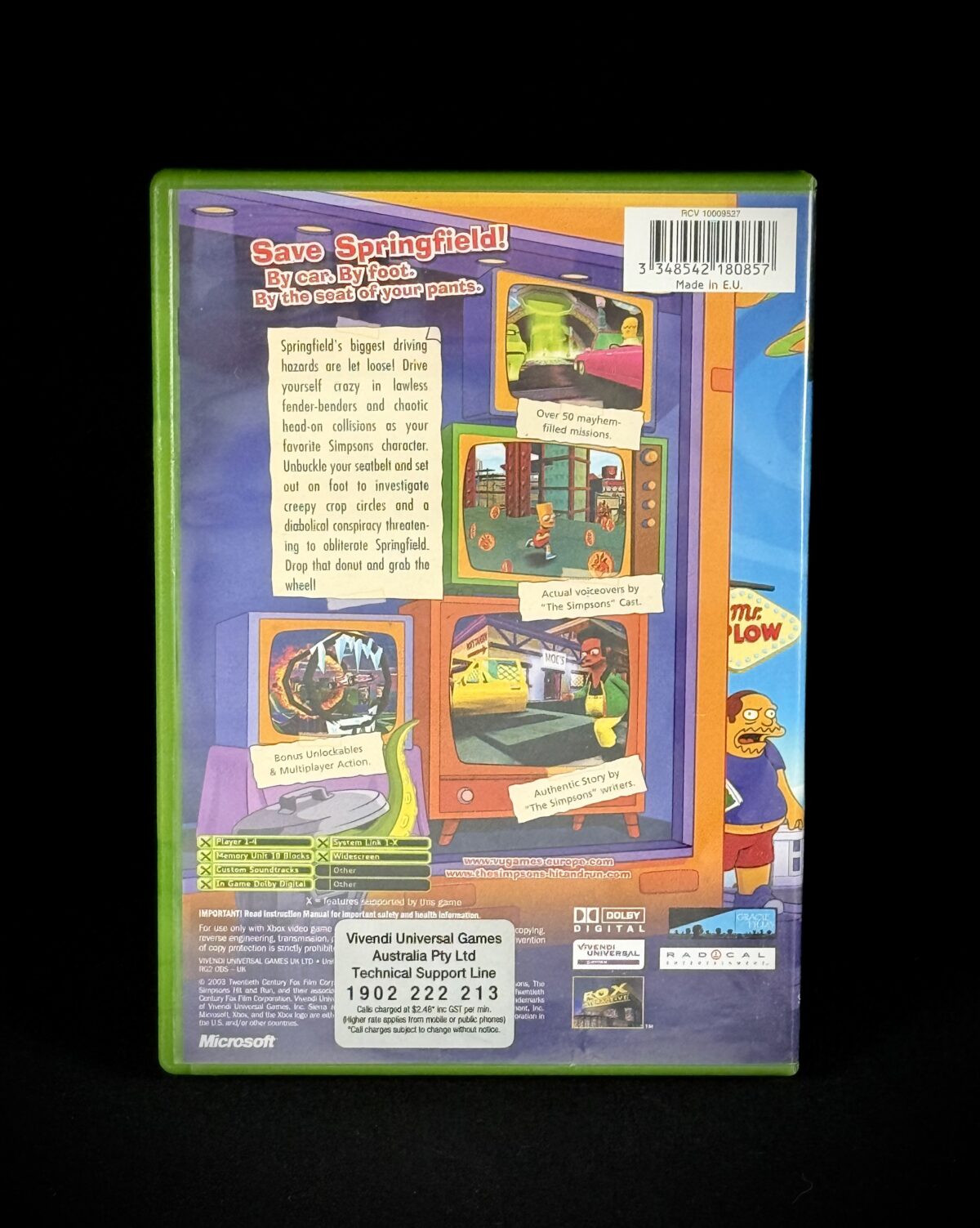 The Simpsons: Hit & Run – Xbox (PAL) - Image 2
