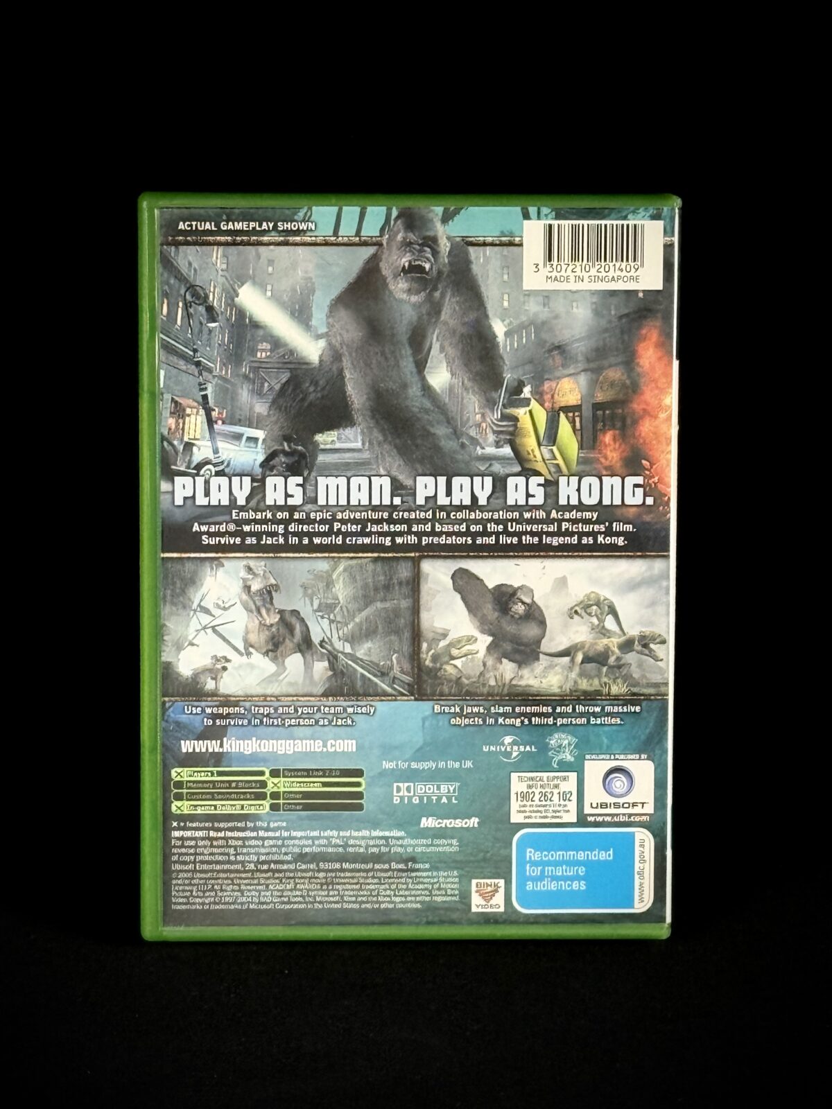Peter Jackson's King Kong: The Official Game of the Movie – Xbox (PAL) - Image 2