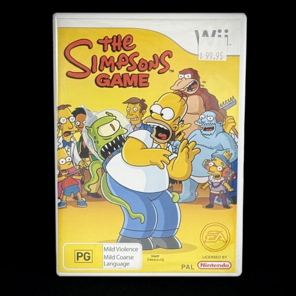 The Simpsons Game – Nintendo Wii (PAL)