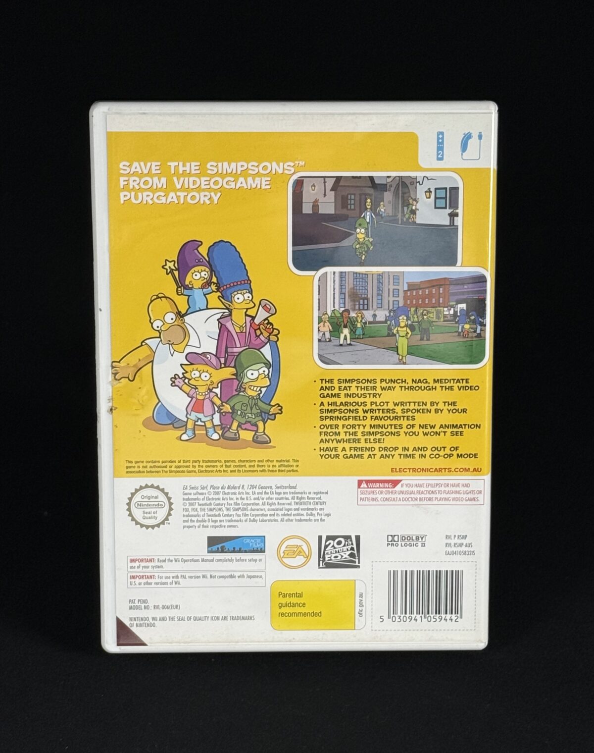 The Simpsons Game – Nintendo Wii (PAL) - Image 2