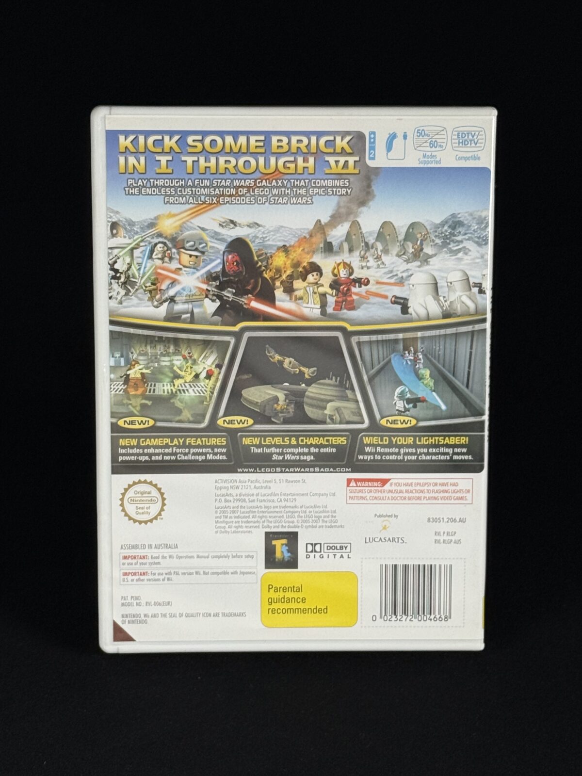 LEGO Star Wars: The Complete Saga – Nintendo Wii (PAL) - Image 2