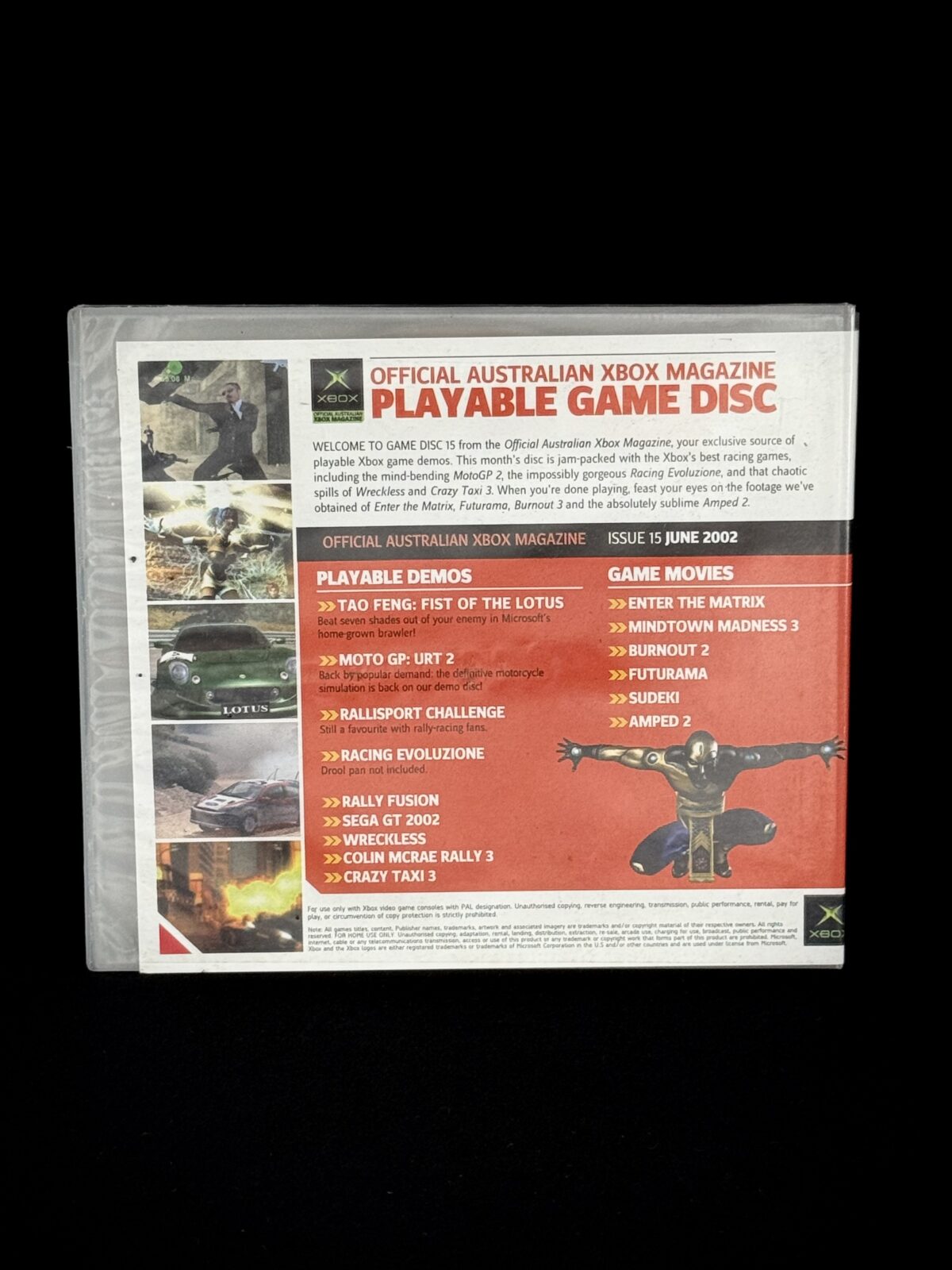 Official Australian Xbox Magazine Playable Game Disc – Issue 15 (June 2003) - Image 2