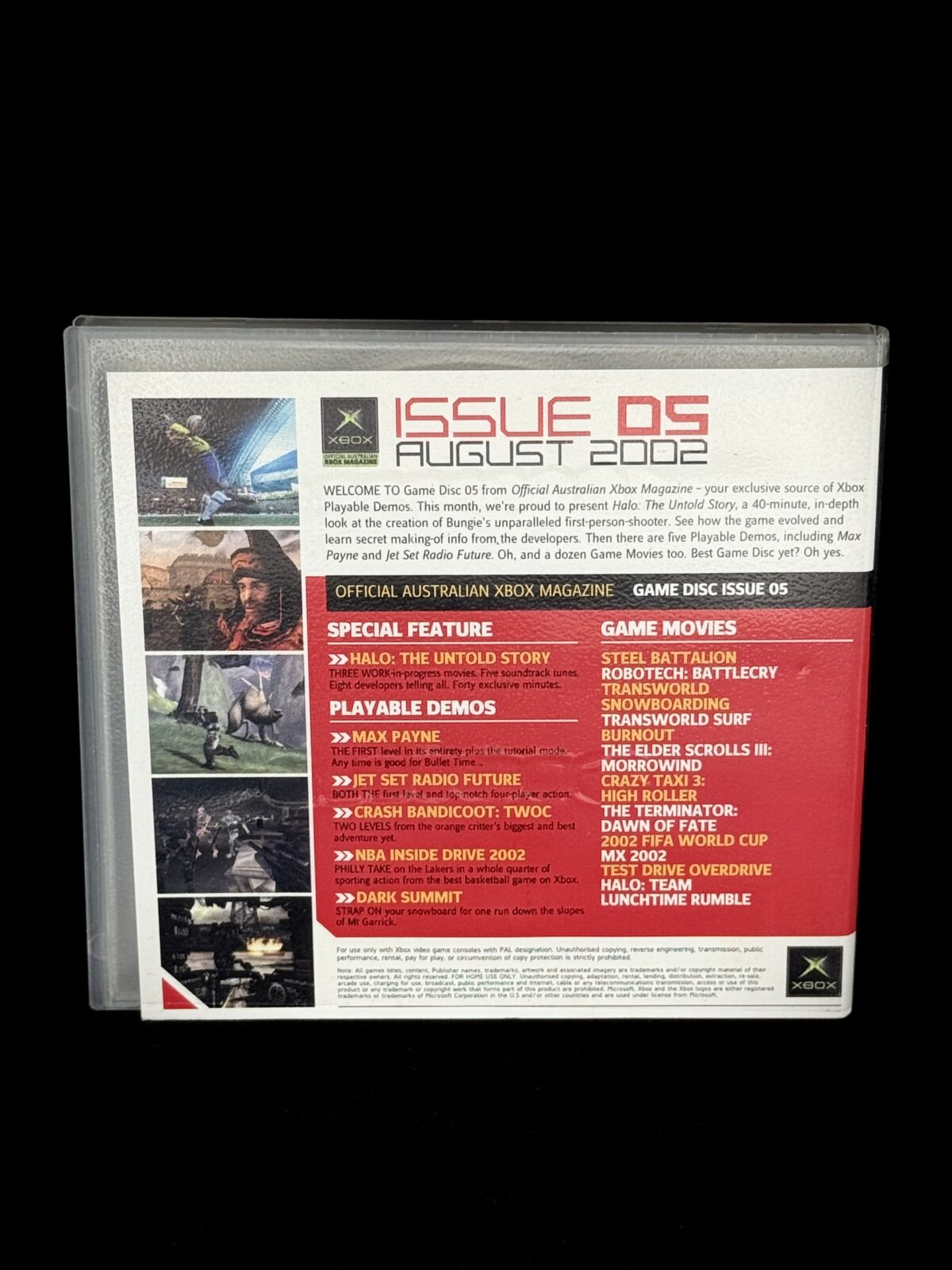 Official Australian Xbox Magazine Playable Game Disc – Issue 5 (August 2002) - Image 2