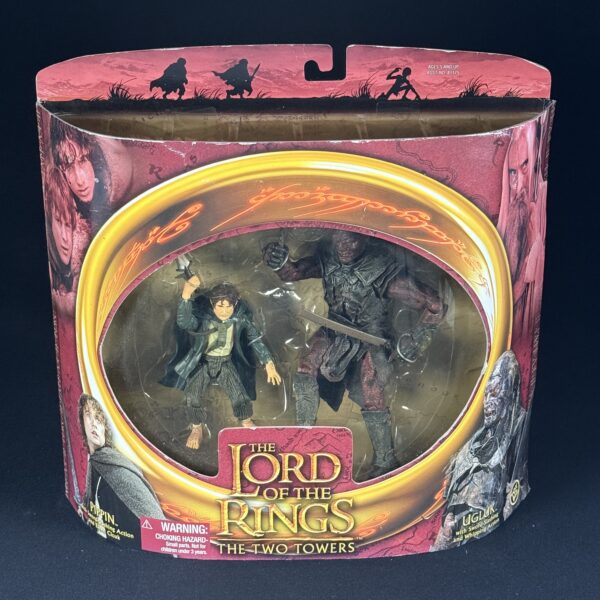 Lord of the Rings: The Two Towers – Pippin vs. Uglúk Twin Pack (Toy Biz 2002)