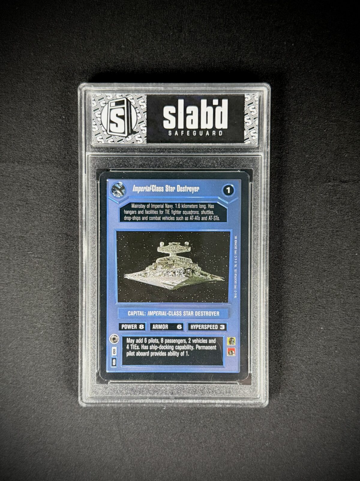 1995 Star Wars CCG Imperial-Class Star Destroyer (Slabbed)