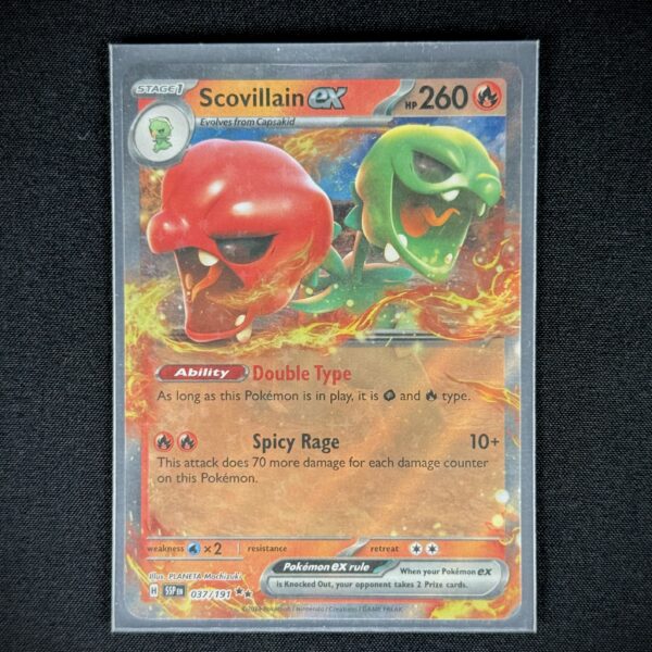Scovillain EX Surging Sparks Pokémon Card