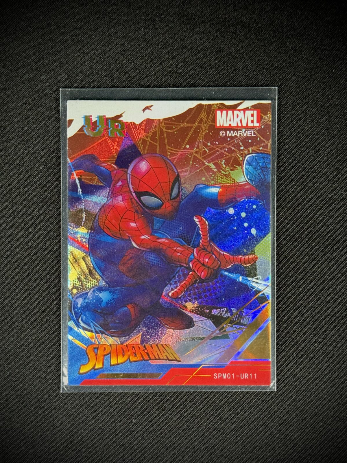 Spider-Man UR Foil Collector Card (SPM01-UR11)