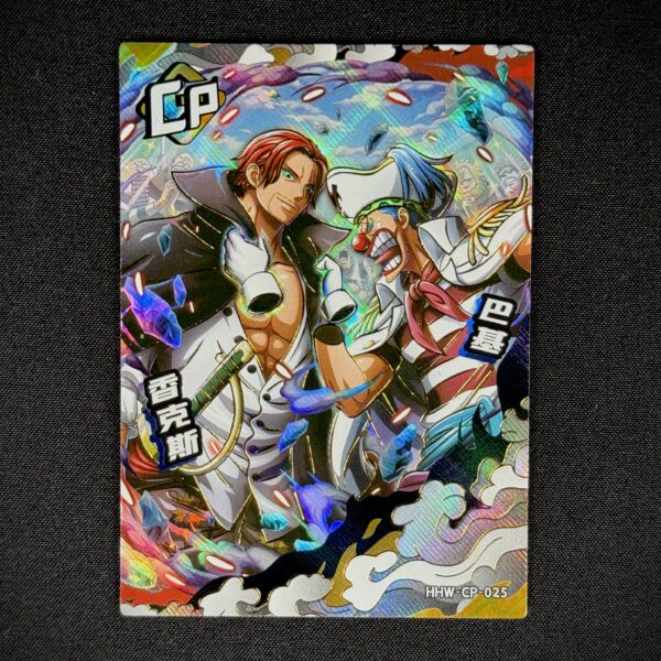 One Piece - Eternal Journey Foil Collector Card (Shanks & Buggy)