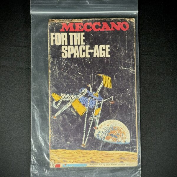 Vintage Meccano For the Space-Age Booklet (1960s, Fair Condition)