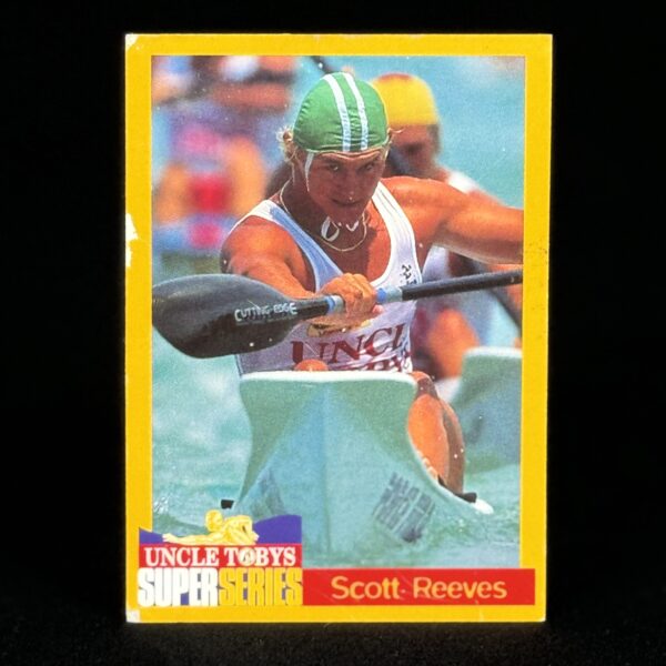 1996 Uncle Tobys Super Series Scott Reeves "Baywatch & Win" Promo Card