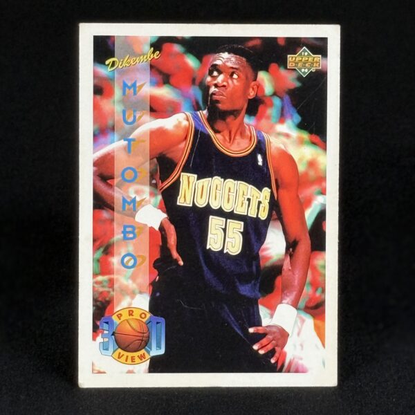 1994 Upper Deck Dikembe Mutombo #64 Pro View 3‑D Basketball Card