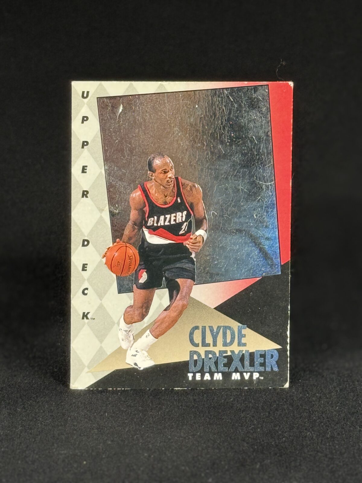 1993 Upper Deck Clyde Drexler #22 Team MVP Basketball Card
