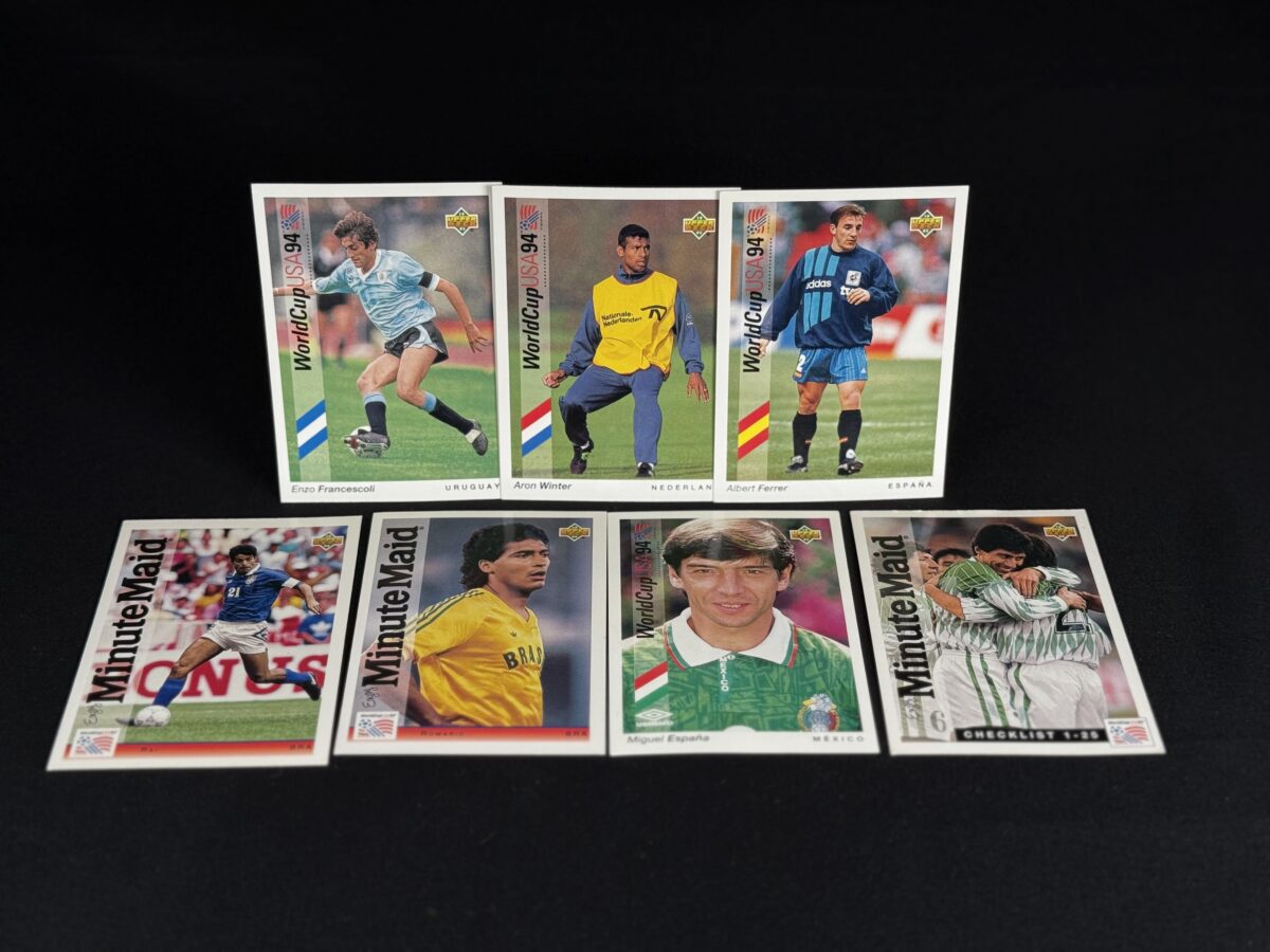1994 Upper Deck World Cup USA 7‑Card Lot
