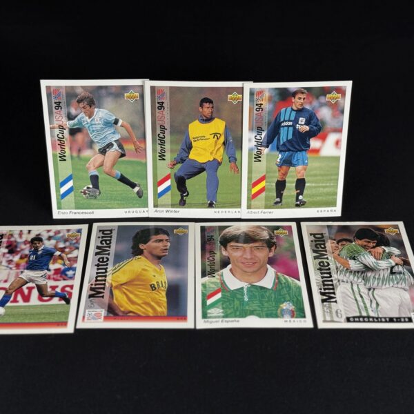 1994 Upper Deck World Cup USA 7‑Card Lot