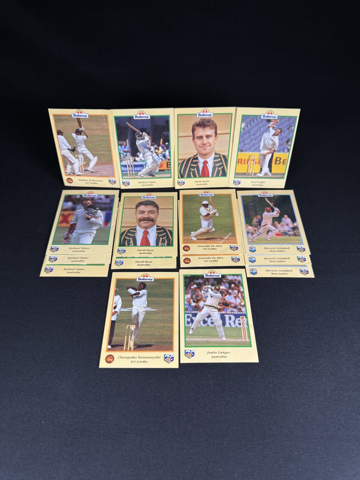 Lot of 1981–82 Scanlens Cricket Cards – Bulk Vintage AU Collector Lot