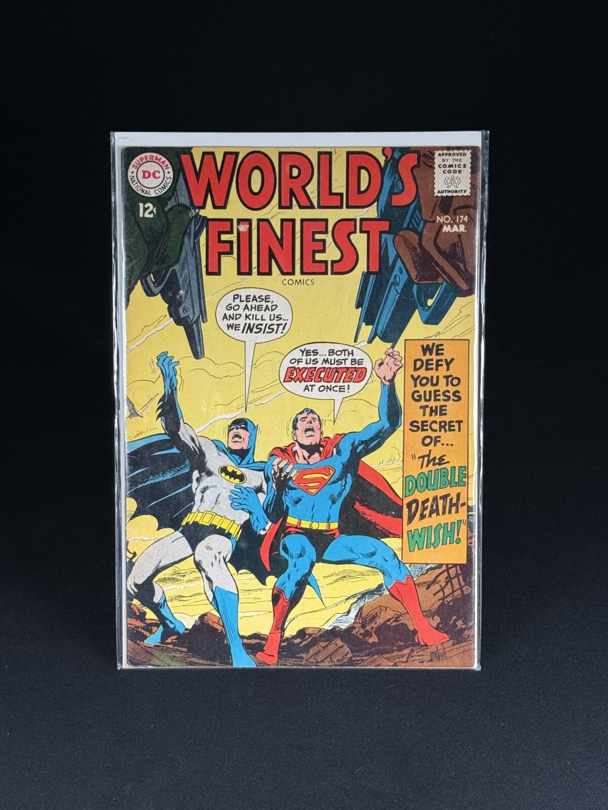 World’s Finest Comics #174 (1968) – Batman & Superman “Double Death‑Wish!”