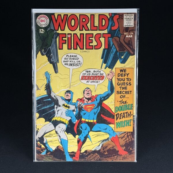 World’s Finest Comics #174 (1968) – Batman & Superman “Double Death‑Wish!”
