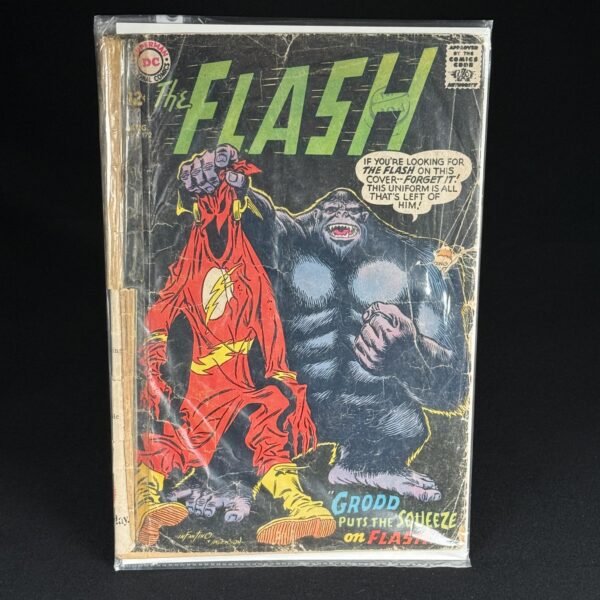 The Flash #172 (Aug 1967) – “Grodd Puts the Squeeze on Flash!”