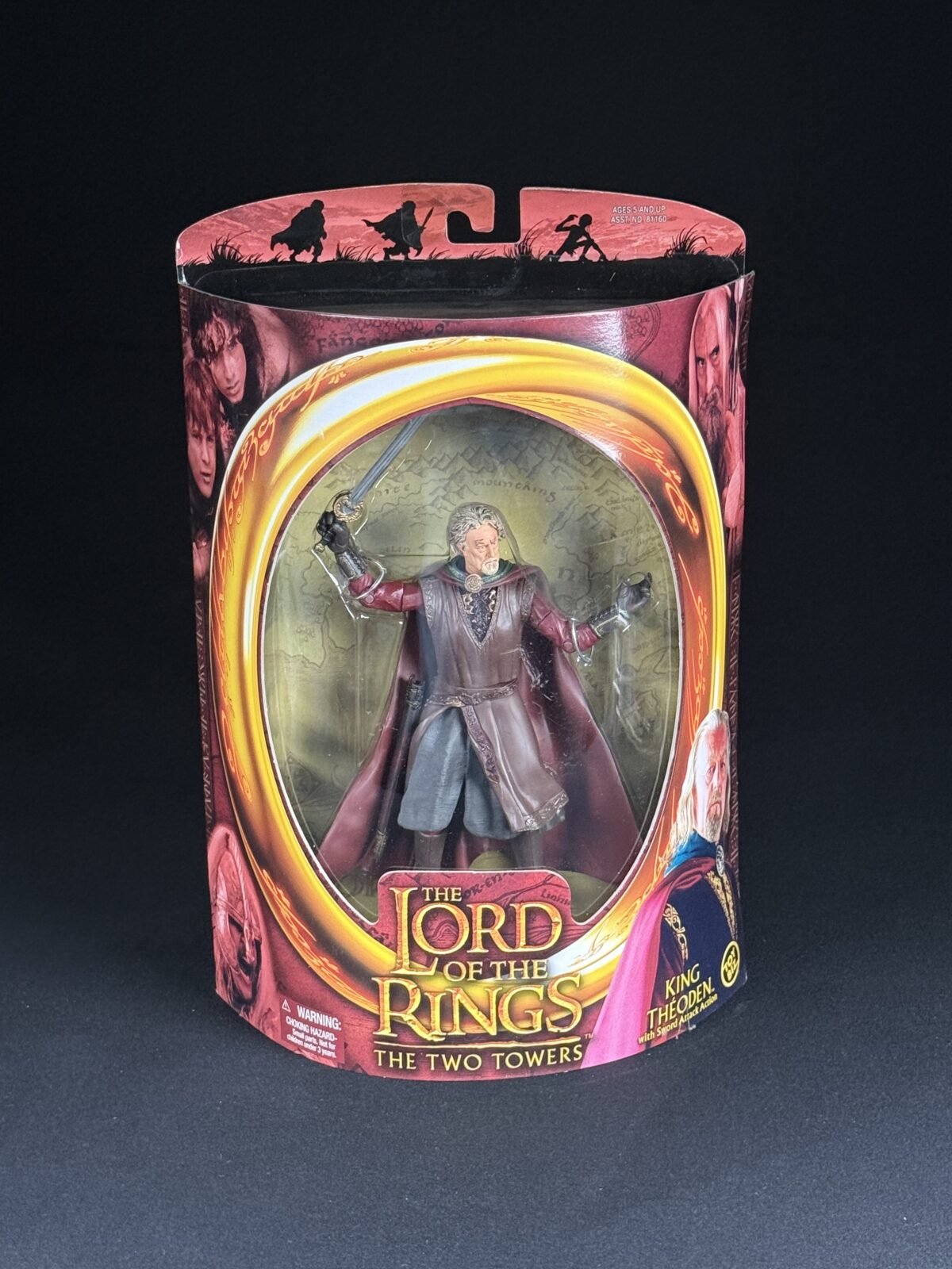 King Théoden with Sword Attack Action – Lord of the Rings: The Two Towers (Toy Biz, 2002)