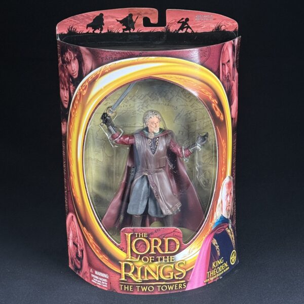King Théoden with Sword Attack Action – Lord of the Rings: The Two Towers (Toy Biz, 2002)
