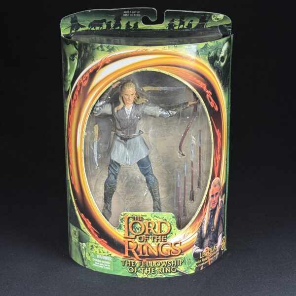 Legolas with Dagger-Throwing & Arrow-Launching Actions – Lord of the Rings: Fellowship of the Ring (Toy Biz, 2002)