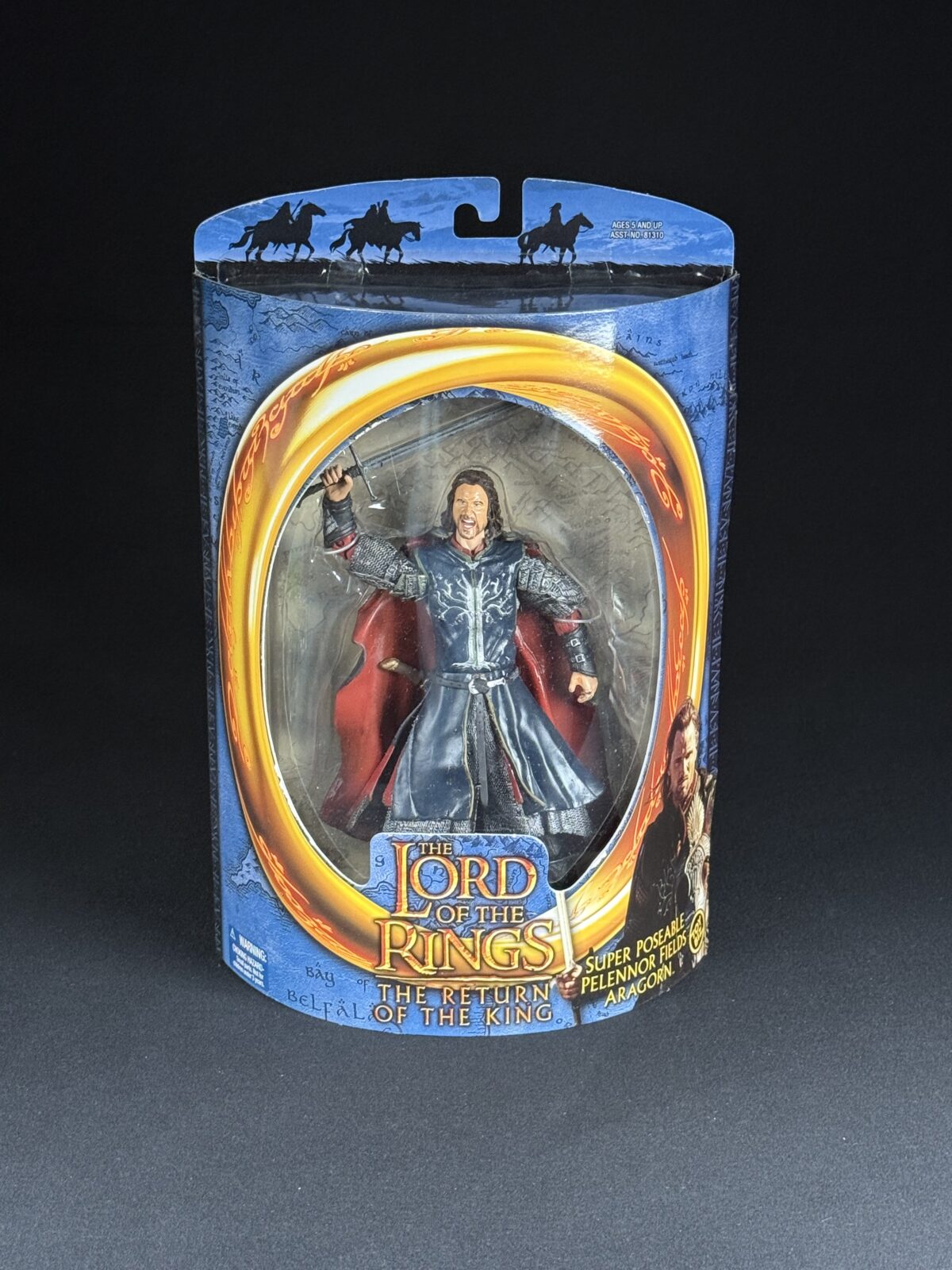 Super Poseable Pelennor Fields Aragorn – Lord of the Rings: Return of the King (Toy Biz, 2003)
